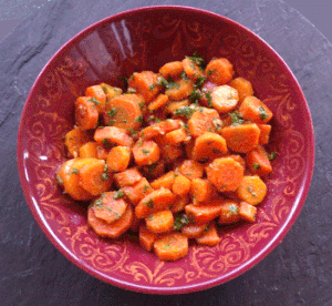 Salade de carottes à l'orientale