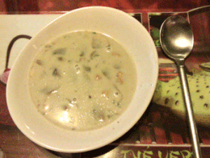 Crème de champignons