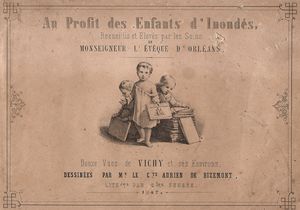 Le peintre Charles Pensée à Vichy