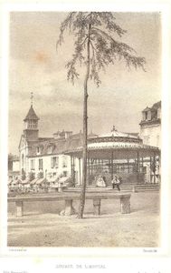 Lithographie en camaïeu par Adrien Dauzats (1804-1868) d’après Jules Simon Le sujet : 175*115 mm.