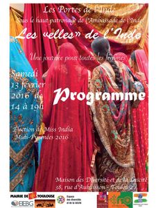 Les "Elles" de l'Inde - 13/02/16 - Programme