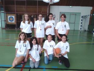 Du bronze pour les benjamines en basket