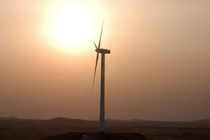 Le projet du Lac Turkana utilisera des éoliennes comme celles-ci, fournies par Vestas