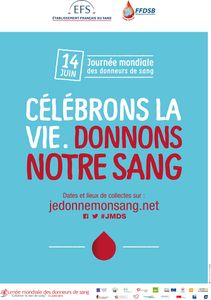 Journée mondiale des donneurs de sang