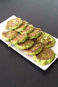 galettes de brocoli et chou romanesco