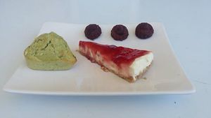 trio de dessert