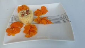 carottes et millet