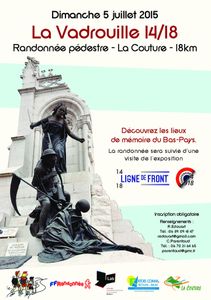 Randonnée La Vadrouille 14-18, dimanche 5 juillet 2015
