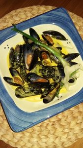 Moules Coco Safran
