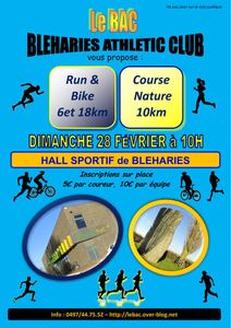 Run&Bike et course nature le 28-02-16:Tout (presque!) ce qu'il faut savoir.