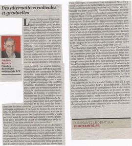 Frédéric Boccara, 5 Janvier 2015
