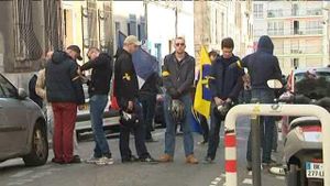Agression fasciste du local des JC d'Aix