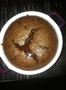 Recette du soufflé (fondant) au chocolat