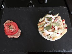 Recette de ceviche baies rose