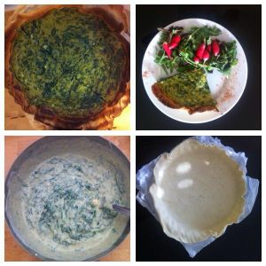 recette tarte épinard ricotta allégée