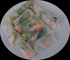 recette rouleaux de printemps