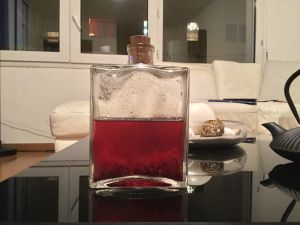 rhum arrangé à la groseille