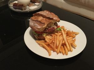 burger au roquefort