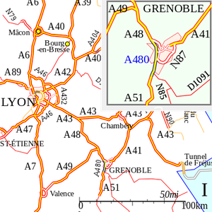 L'élargissement de l'A480 : une marche vers la poursuite de l'autoroute A51 ? Une manœuvre qui dégraderait en tout cas la qualité de l'air des grenoblois