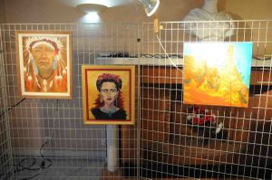 17ème Salon des Peintres d'Ecquevilly Le vernissage