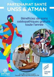 Ostéopathie gratuite pour les licenciés UNSS !!!!