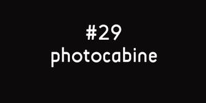 52 SEMAINES#29 PHOTOCABINE
