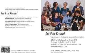 Exposition "Les 8 de Kancal" - du 8 au 10 Avril 2016