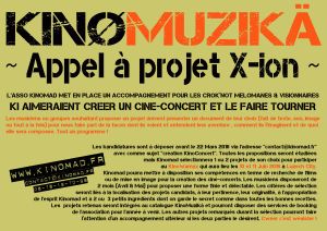 KINOMUZIKÄ, la Nouvelle venue :