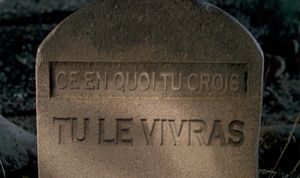 CE EN QUOI TU CROIS, AU QUOTIDIEN TU LE VIVRAS