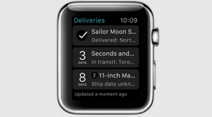 apple watch - deliveries