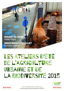 Les ateliers d'été de l'agriculture urbaine et de la biodiversité