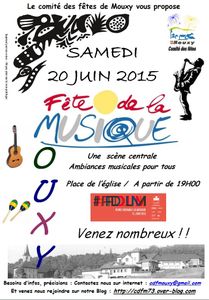 MOUXY EN MUSIQUE 2015