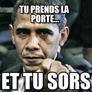 Bientôt la porte...
