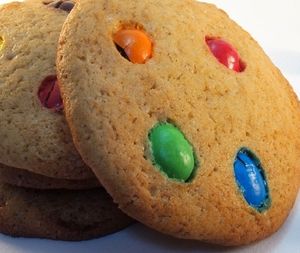 Cookies aux m&m's ...