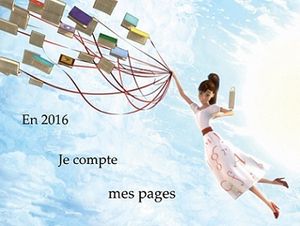 Challenge en 2016 je compte mes pages