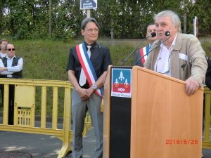 DISCOURS DU PRESIDENT DE L'APEPAW A L'INAUGURATION DE LA PLAQUE AMIRAL MOUCHEZ
