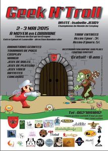 Gabrielle Raphaelle Wolf au salon Geek N Troll les 2 et 3 mai !