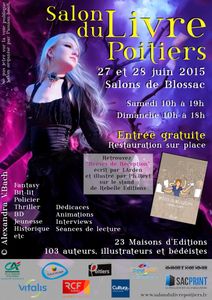 Gabrielle Raphaelle Wolf au salon du livre de Poitiers les 27 et 28 juin !