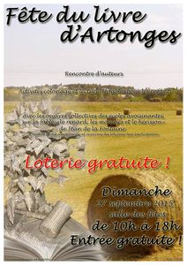 Mélanie Baranger et Valy G.C à la fête du livre D'Artonges le 27 septembre !