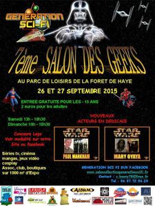 Gabrielle Wolf et Isabelle Haury au salon du Geek les 26 et 27 septembre 2015