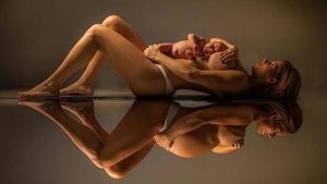 Elle immortalise la naissance de son enfant par une photo destabilisante