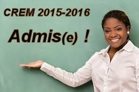 Décision portant admissibilité au Concours de Recrutement des Elèves-maîtres, session 2015-2016