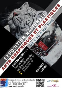 Mai 2016 : exposition nationale des arts graphiques et plastiques