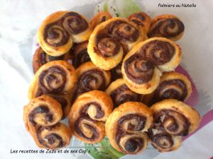 Palmiers au Nutella