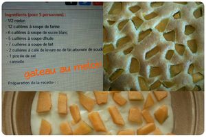 Gateau au melon
