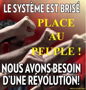 Nous avons besoin d'une révolution !