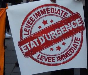 Appel à une mobilisation massive ! Contre l'état d'urgence !
