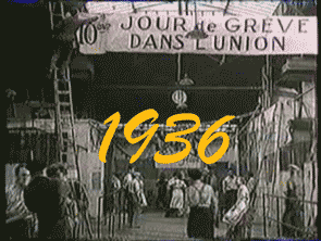 1936 Trois vagues de grèves... et un accord !