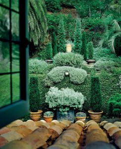 Jardin d'inspiration toscane