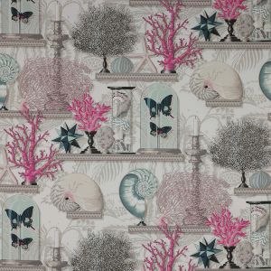 Tenture murale coquillages et coraux